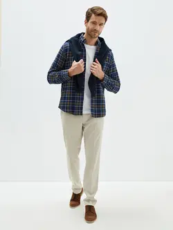 پیراهن مردانه سرمه ای السی وایکیکی