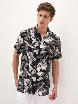 پیراهن مردانه مشکی السی وایکیکی