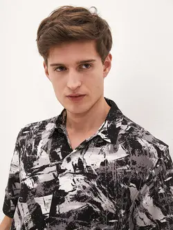 پیراهن مردانه مشکی السی وایکیکی