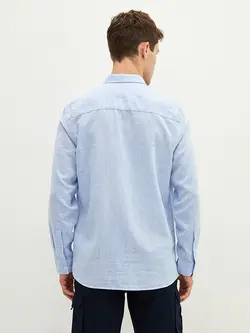 پیراهن مردانه آبی السی وایکیکی