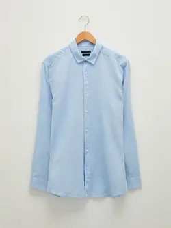 پیراهن مردانه آبی السی وایکیکی