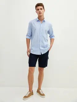 پیراهن مردانه آبی السی وایکیکی