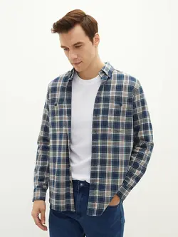 پیراهن مردانه سرمه ای السی وایکیکی