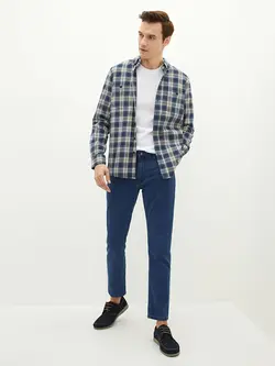 پیراهن مردانه سرمه ای السی وایکیکی