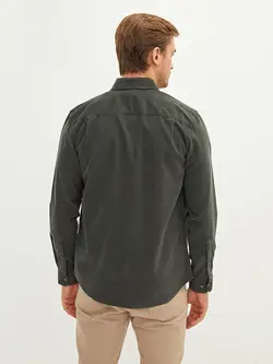 پیراهن مردانه خاکی السی وایکیکی