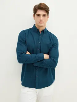 پیراهن مردانه سرمه ای السی وایکیکی