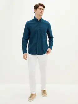 پیراهن مردانه سرمه ای السی وایکیکی