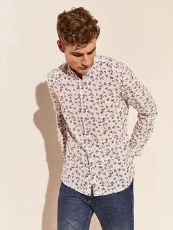 پیراهن مردانه سفید السی وایکیکی