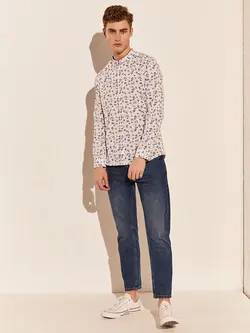 پیراهن مردانه سفید السی وایکیکی