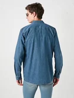 پیراهن مردانه آبی السی وایکیکی