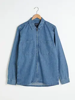 پیراهن مردانه آبی السی وایکیکی