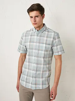 پیراهن مردانه سبز روشن السی وایکیکی