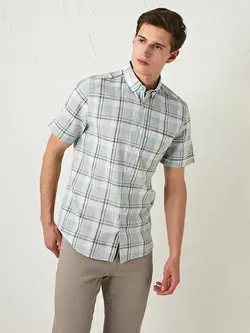 پیراهن مردانه سبز روشن السی وایکیکی