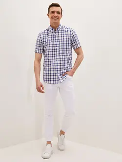 پیراهن مردانه سرمه ای السی وایکیکی