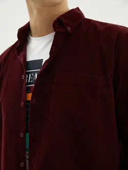 پیراهن مردانه زرشکی السی وایکیکی