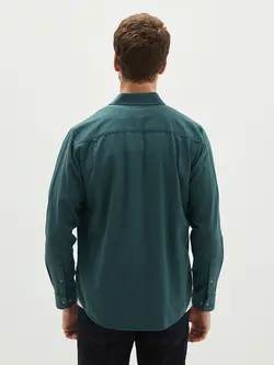 پیراهن مردانه زمردی السی وایکیکی