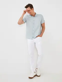 پیراهن مردانه سبز السی وایکیکی