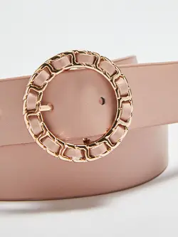 کمربند زنانه صورتی پودری السی وایکیکی