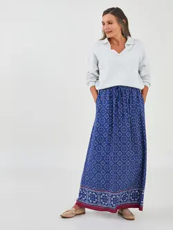 دامن زنانه آبی السی وایکیکی