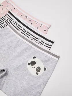 شورت باکسر دخترانه خاکی السی وایکیکی