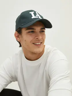 کلاه کپ مردانه خاکی السی وایکیکی