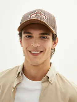 کلاه کپ مردانه قهوه ای السی وایکیکی