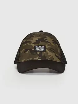 کلاه کپ مردانه خاکی السی وایکیکی