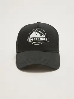 کلاه کپ مردانه مشکی السی وایکیکی