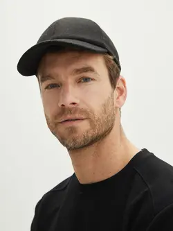 کلاه کپ مردانه مشکی السی وایکیکی