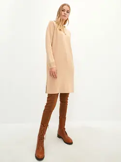 تونیک زنانه بژ السی وایکیکی