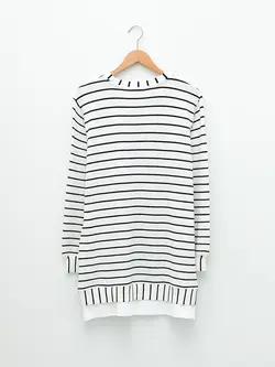 تونیک سایز بزرگ زنانه سفید السی وایکیکی