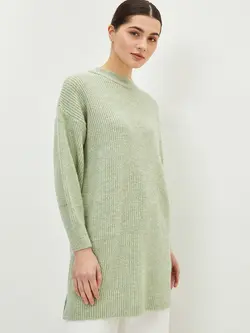 تونیک زنانه باز کردن سبز نعنایی السی وایکیکی