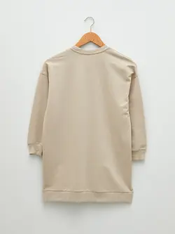 تونیک سایز بزرگ زنانه خاکی روشن السی وایکیکی