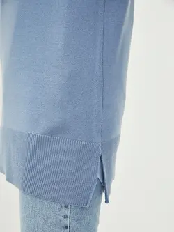 تونیک سایز بزرگ زنانه آبی السی وایکیکی