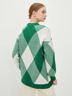 تونیک سایز بزرگ زنانه سبز السی وایکیکی