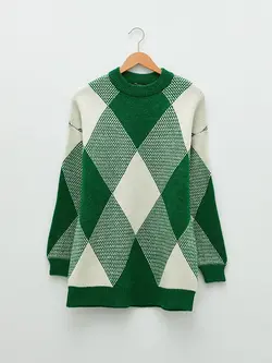 تونیک سایز بزرگ زنانه سبز السی وایکیکی