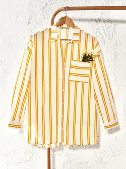 شومیز زنانه زرد السی وایکیکی