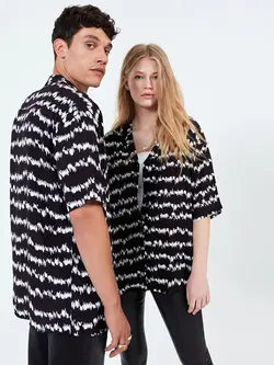 شومیز زنانه مشکی السی وایکیکی