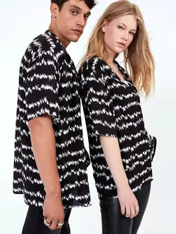 شومیز زنانه مشکی السی وایکیکی