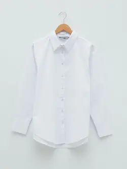 شومیز سایز بزرگ زنانه سفید السی وایکیکی