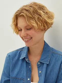 شومیز زنانه آبی السی وایکیکی