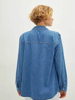 شومیز زنانه آبی السی وایکیکی