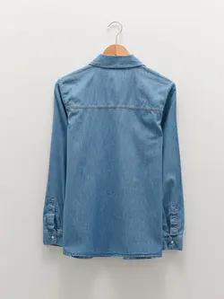 شومیز زنانه آبی السی وایکیکی