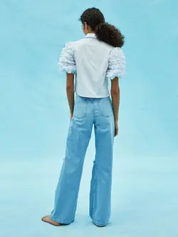 شومیز زنانه سفید السی وایکیکی