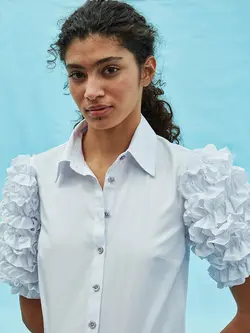 شومیز زنانه سفید السی وایکیکی