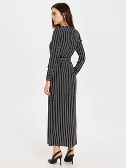 پیراهن بلند زنانه مشکی السی وایکیکی