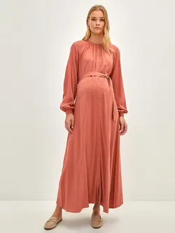 پیراهن بلند زنانه قرمز السی وایکیکی