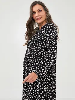 پیراهن بلند زنانه مشکی السی وایکیکی