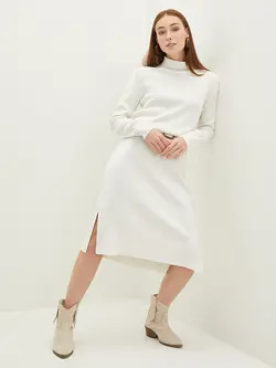 پیراهن بلند زنانه سفید السی وایکیکی