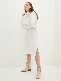 پیراهن بلند زنانه سفید السی وایکیکی